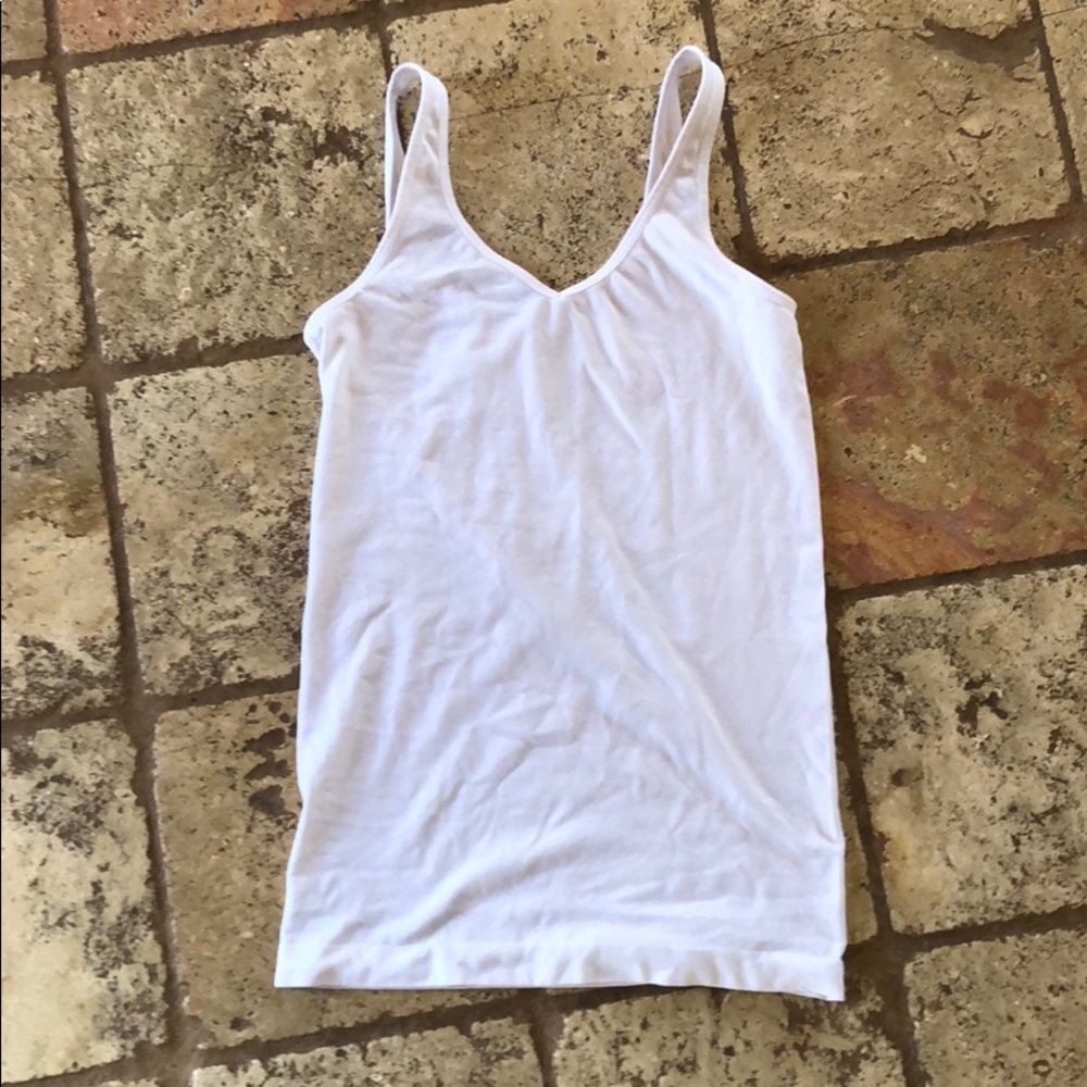 Small Shimera White Tank!